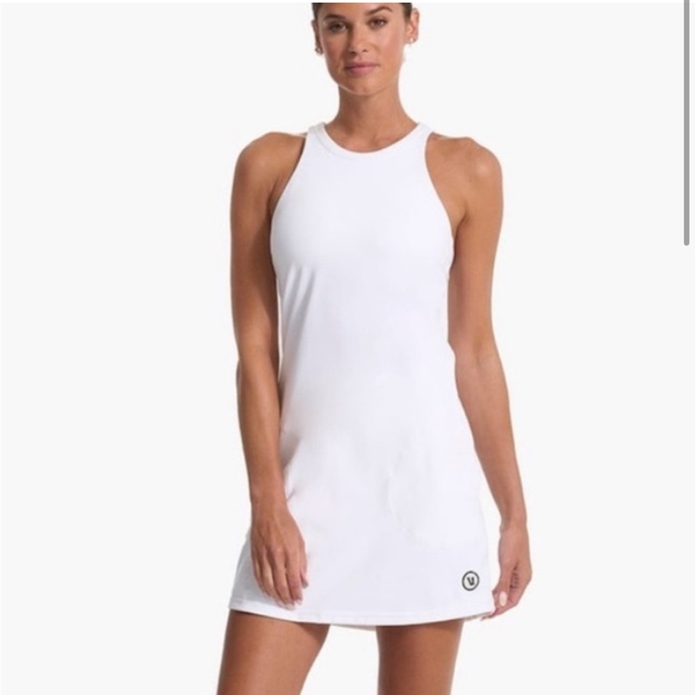 Vuori Volley Dress White Size Large